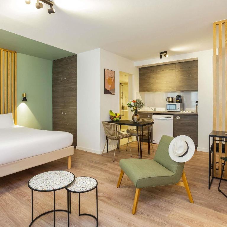 Aparthotel Adagio Montpellier Centre Comedie - Studio pour 3 Personnes - 1