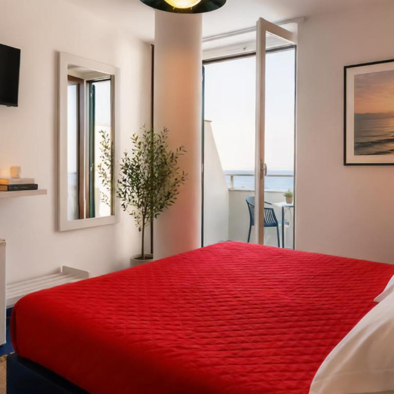 Hotel Baia Di Puolo - Camera Matrimoniale/Doppia con Letti Singoli con Vista Mare - 1