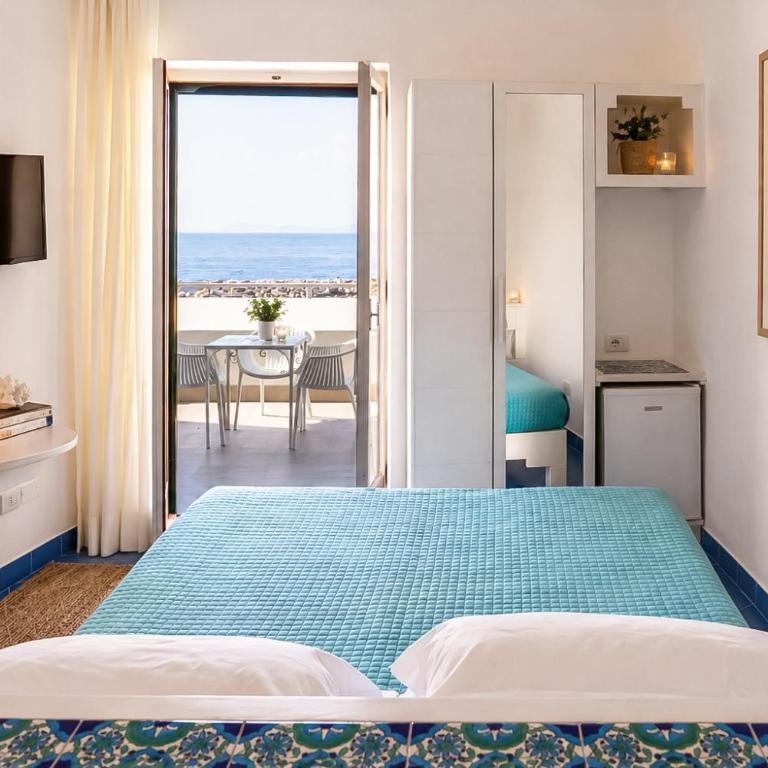 Hotel Baia Di Puolo - Camera Superior Matrimoniale/Doppia con Letti Singoli con Vista Mare - 1