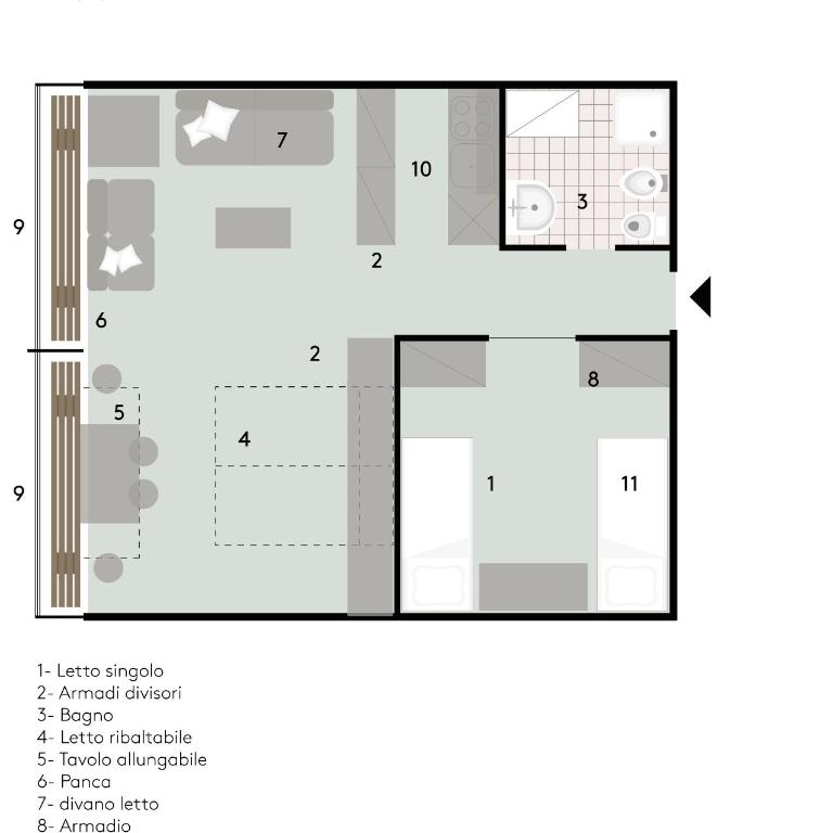 Residenza Albaré - Apartment - 1