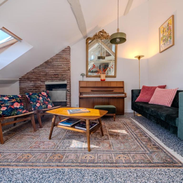 La Balançoire - Loft 115 m2 refait à neuf - 3 chambres - Appartement 3 Chambres - 26