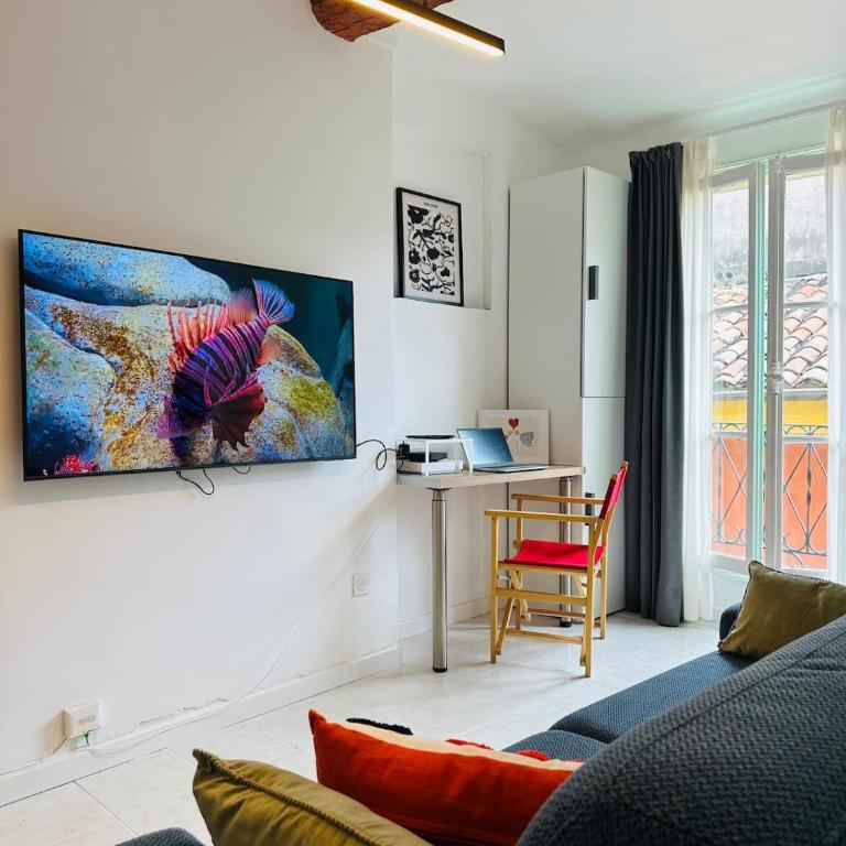 Cathedral View - Heart of Vieux Nice - Appartement 1 Chambre avec Vue - 11