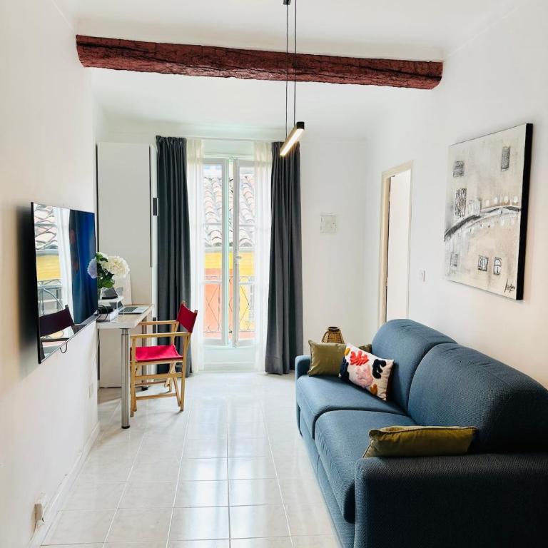 Cathedral View - Heart of Vieux Nice - Appartement 1 Chambre avec Vue - 13