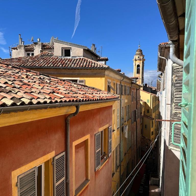Cathedral View - Heart of Vieux Nice - Appartement 1 Chambre avec Vue - 15