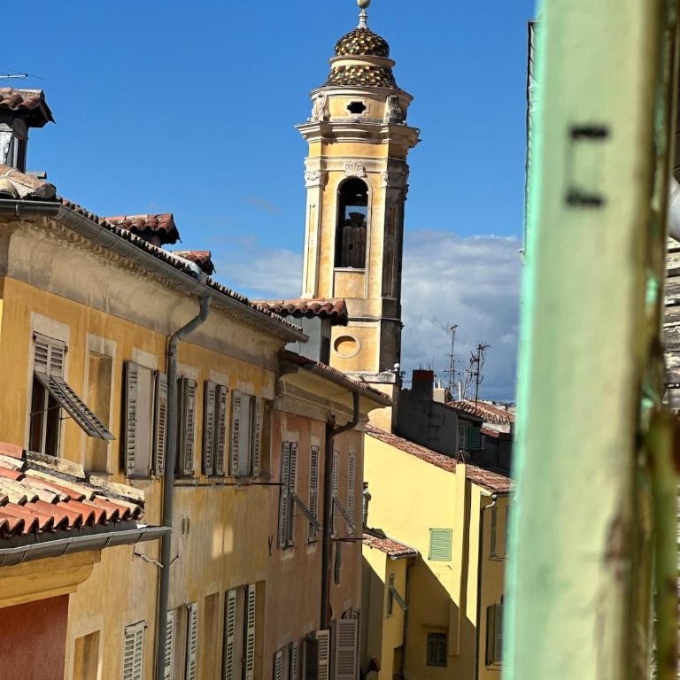 Cathedral View - Heart of Vieux Nice - Appartement 1 Chambre avec Vue - 23