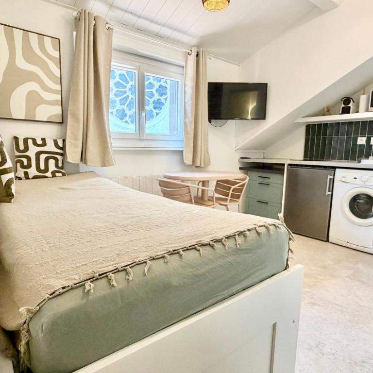 Confortable Studio centre-ville Thonon - Studio Duplex - 12