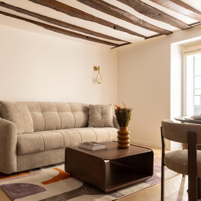 Bright 1BR 4P Apartment, AC, Opera - Appartement 1 Chambre - 2