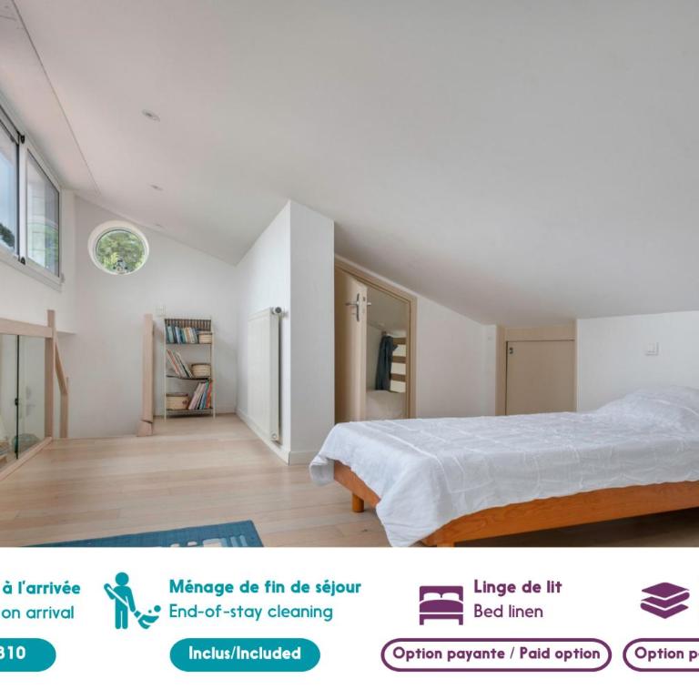 Maison avec jardin à 300 m de la plage - 6 pers - Maison de Vacances - 4