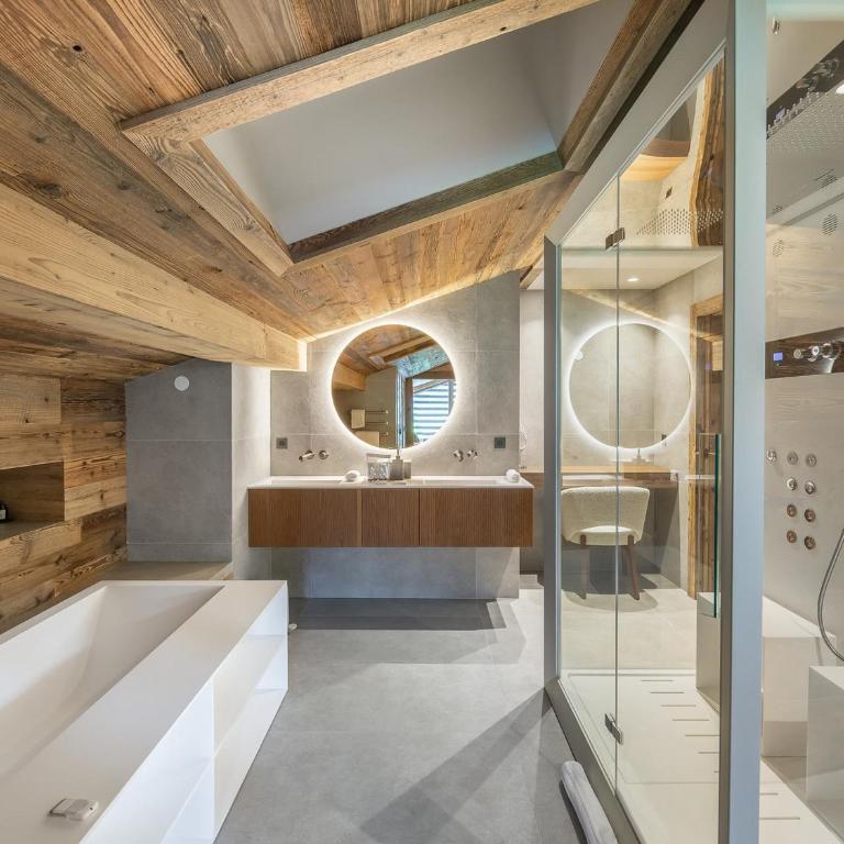Penthouse à Megève avec piscine et animaux admis, 10 pers. - FR-1-569-83 - Apartamento - 10