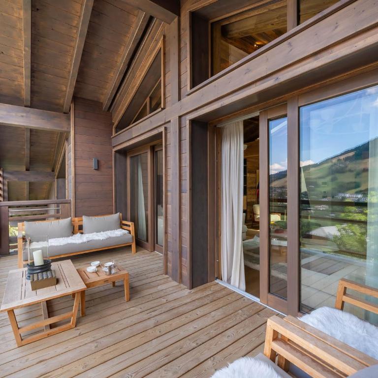 Penthouse à Megève avec piscine et animaux admis, 10 pers. - FR-1-569-83 - Apartamento - 12