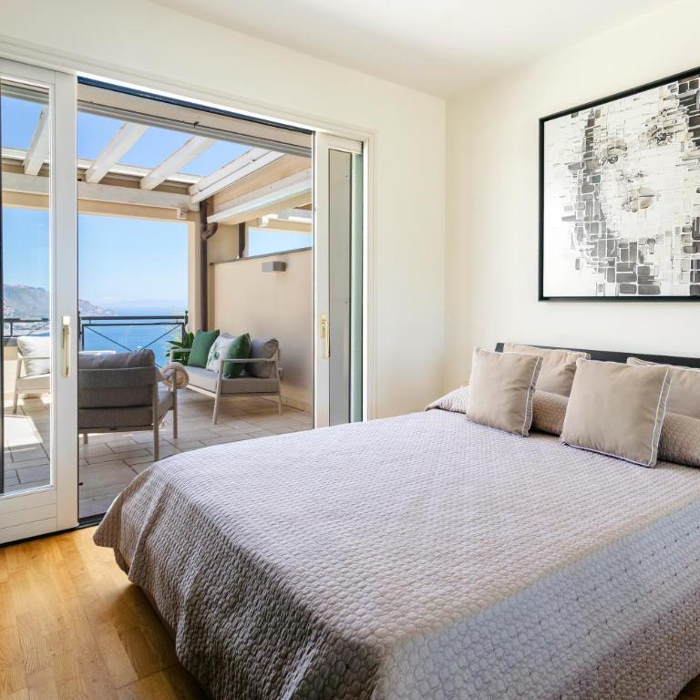 Casa Giulia Taormina -Luxury apartment with panoramic view, swimming pool,parking et center ville - Appartamento con 2 Camere da Letto - 8