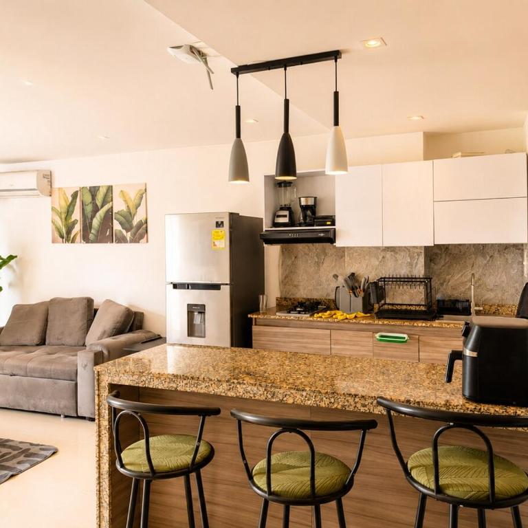 Moderno Loft con Jardín Jacuzzi Privado Miraflores - One-Bedroom Apartment - 1