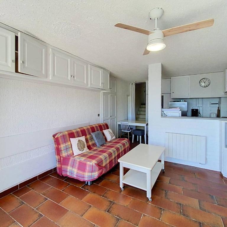 Studio en bord de mer, rez de jardin, accès plage - FR-1-610-90 - Estudio - 7
