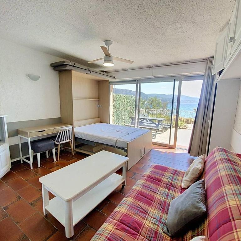 Studio en bord de mer, rez de jardin, accès plage - FR-1-610-90 - Estudio - 8