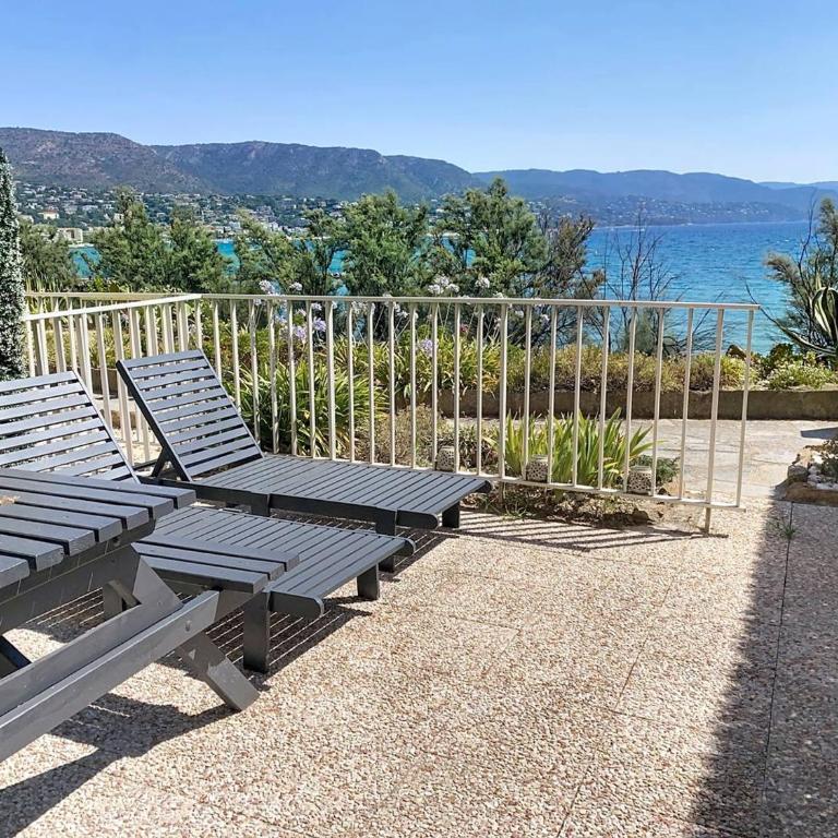 Studio en bord de mer, rez de jardin, accès plage - FR-1-610-90 - Estudio - 14