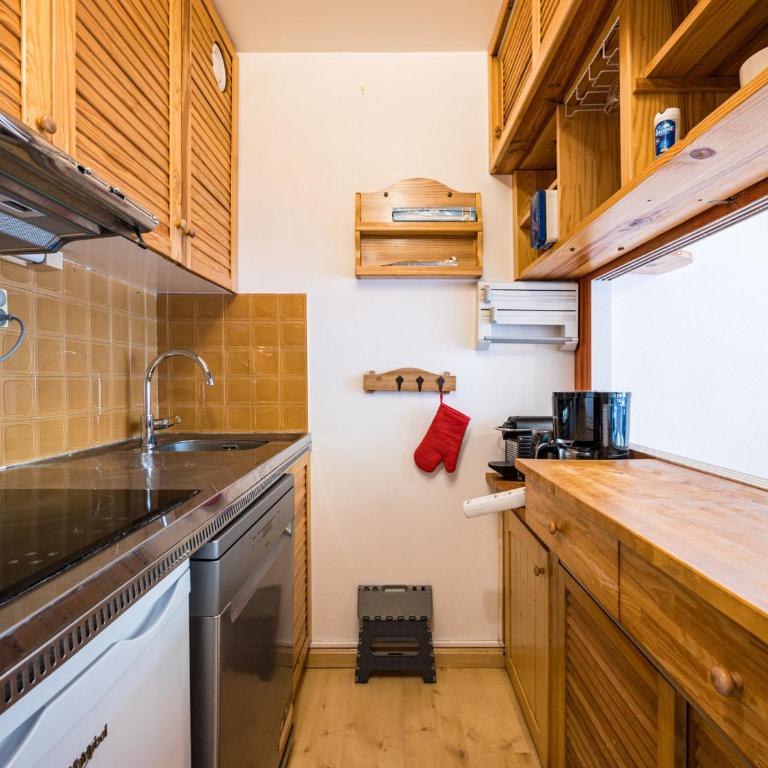 Studio central 3-4 pers, proche pistes, balcon - FR-1-518-163 - Monolocale - 12