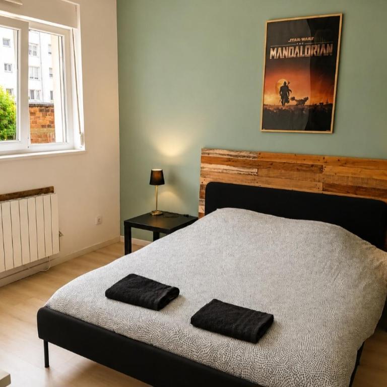 R Appartement Cosy Orangerie 120 m2 pour 6 personne parking gratuit proche centre - Three-Bedroom Apartment - 7