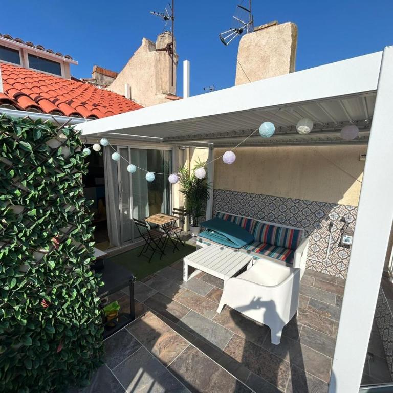 appartement avec terrasse vue mer - Apartamento de 1 dormitorio - 10