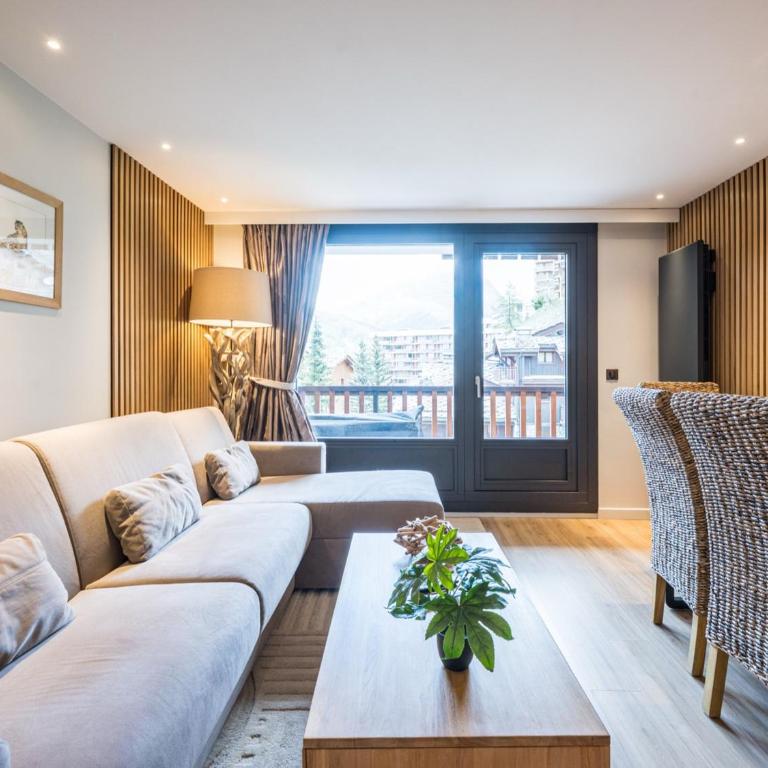 Studio rénové centre-ville Val-d'Isère avec balcon - FR-1-518-167 - Studio - 8