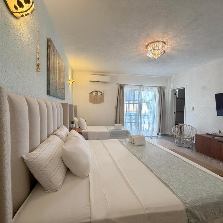 Casa Lara - Habitación cerca del mar - Homestay - Chambre Triple avec Balcon - 3