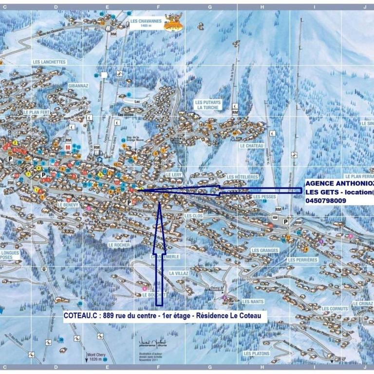 Charmant T2 lumineux pour 5 pers, 300m des commerces, avec balcon et box à skis - Les Gets - FR-1-802-81 - Apartment - 20