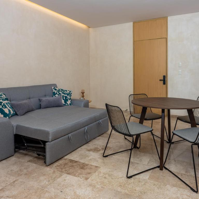 Ideal con rooftop con alberca en la entrada de Zona Hotelera - Apartamento de 2 dormitorios - 12