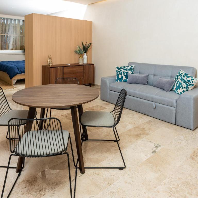 Ideal con rooftop con alberca en la entrada de Zona Hotelera - Apartamento de 2 dormitorios - 34