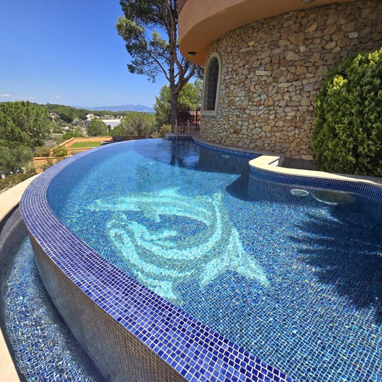 Torre con piscina, barbacoa, wifi. - Chalet Superior - 48