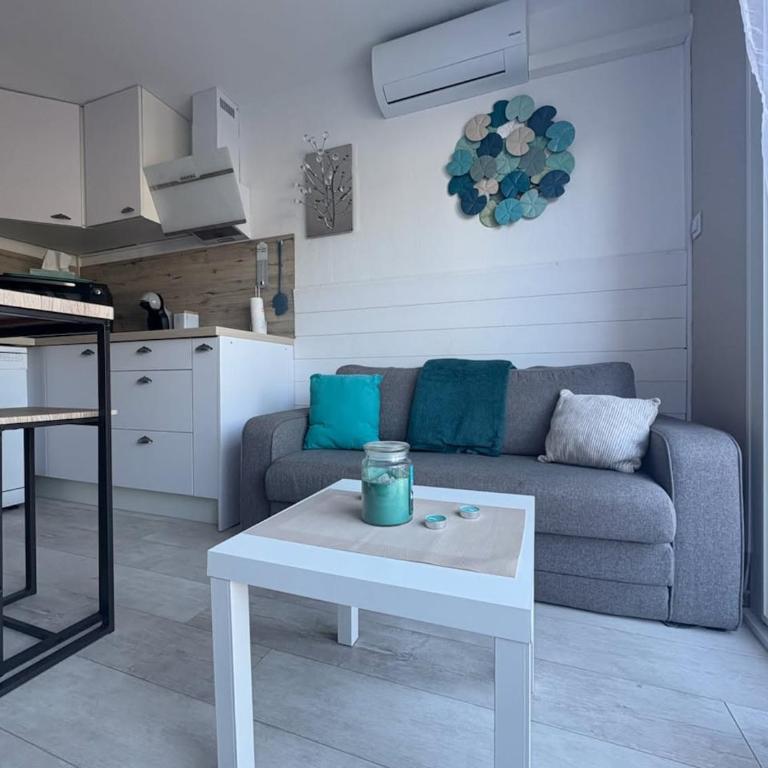 Maison Clealine Frontignan plage à 100m, Meublé Tourisme 3 étoiles, parking gratuit, wifi - Maison 2 Chambres - 2