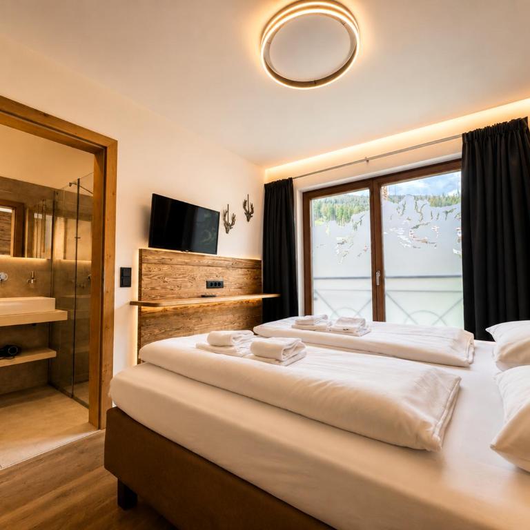 Mountain Lodge Leogang-Premium Apartment, Balkon, Bergblick, Kamin, Sauna - Apartment mit 3 Schlafzimmern - 4