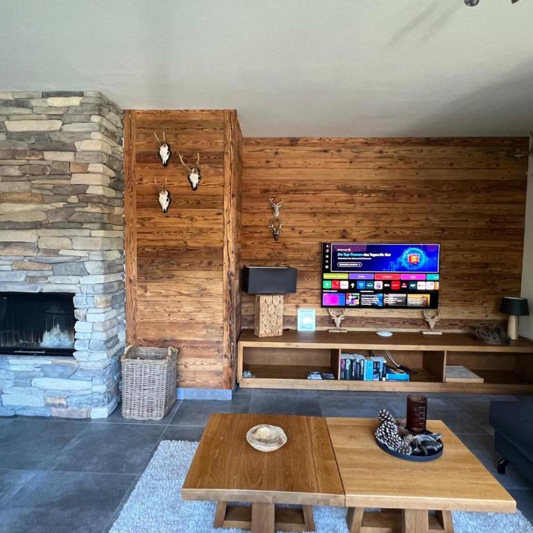 Mountain Lodge Leogang- Modernes Alpen Apartment, Balkon, Bergblick, Kamin, Sauna - Apartment mit 3 Schlafzimmern - 19