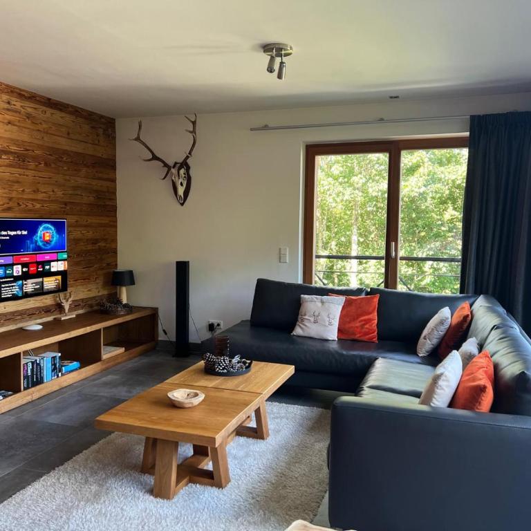 Mountain Lodge Leogang- Modernes Alpen Apartment, Balkon, Bergblick, Kamin, Sauna - Apartment mit 3 Schlafzimmern - 20