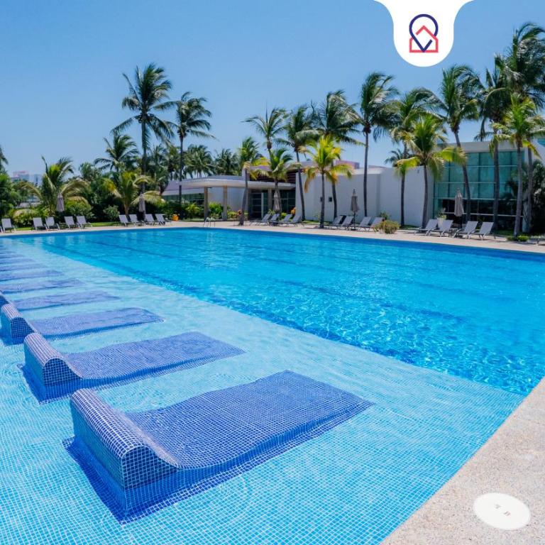 Departamento Familiar en Acapulco Diamante - Apartamento de 2 dormitorios - 1