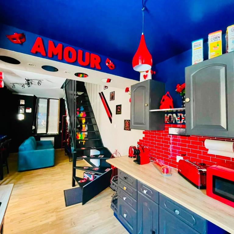 LoveRoom Calais L1timiste - Appartement 1 Chambre - 12