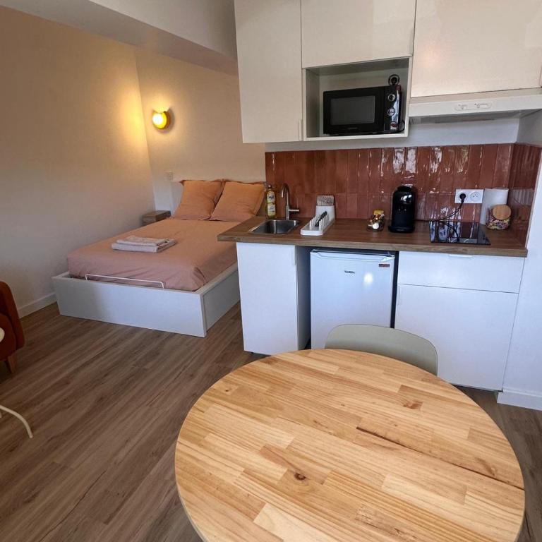 Studio Ô Maé proche Village Outlet - Aéroport - St-Quentin-Fallavier - Appartement 1 Chambre - 8