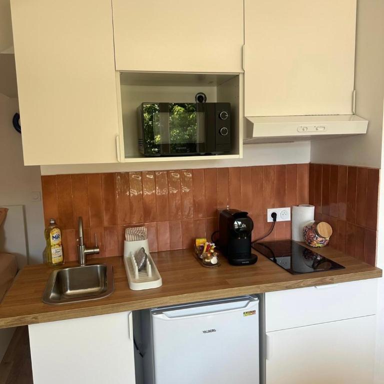 Studio Ô Maé proche Village Outlet - Aéroport - St-Quentin-Fallavier - Appartement 1 Chambre - 9