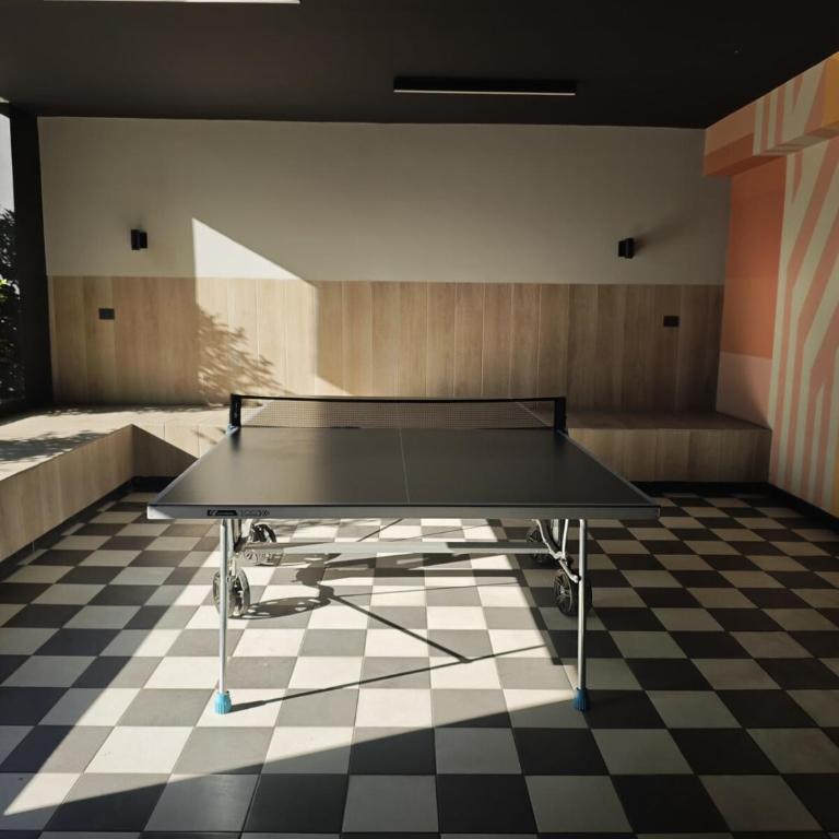Moderno apto en Ñuñoa cercano al metro Irarrazaval y Barrio Italia con Aire Acondicionado - Two-Bedroom Apartment - 11