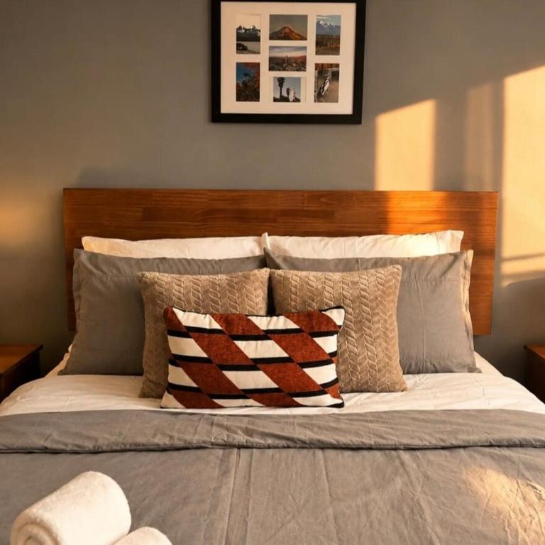 Moderno apto en Ñuñoa cercano al metro Irarrazaval y Barrio Italia con Aire Acondicionado - Two-Bedroom Apartment - 13