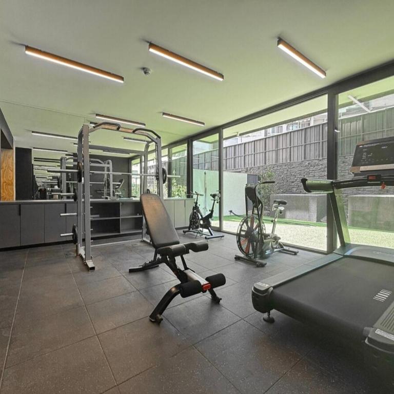 Moderno apto en Ñuñoa cercano al metro Irarrazaval y Barrio Italia con Aire Acondicionado - Two-Bedroom Apartment - 17