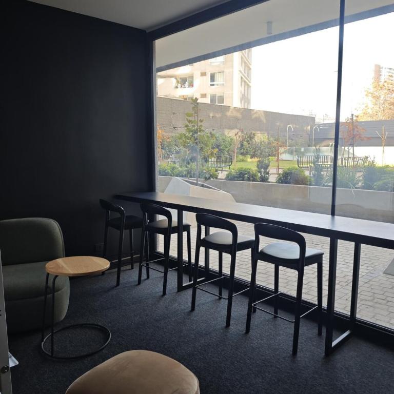 Moderno apto en Ñuñoa cercano al metro Irarrazaval y Barrio Italia con Aire Acondicionado - Two-Bedroom Apartment - 21