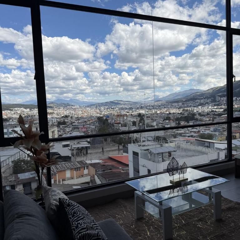 Loft Moderno con Vista Panorámica en Quito - Apartamento de 1 dormitorio con vistas - 8
