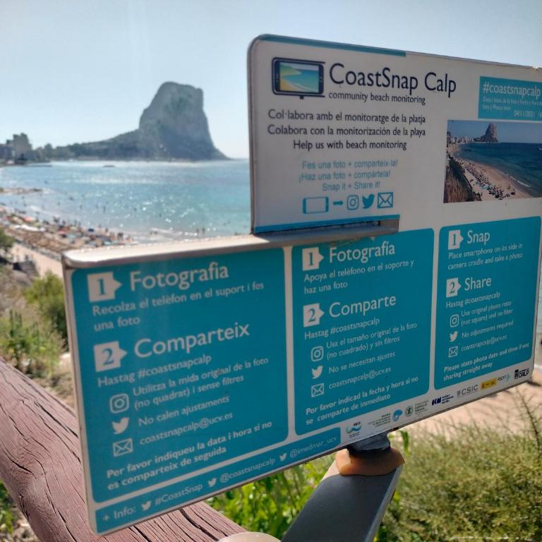 Apartamento con encanto primera linea de playa Calpe Manzanera - Apartment mit 1 Schlafzimmer - 21