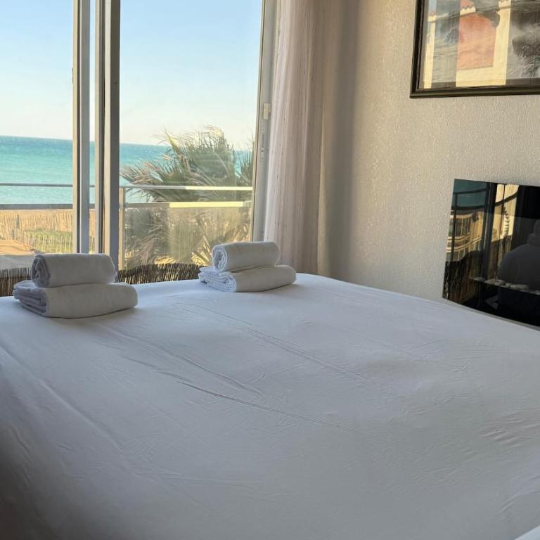 La Tour de la Mer - Vue Mer avec accès Plage direct - 150m2 - Clim - Parking privé - Appartement - 2