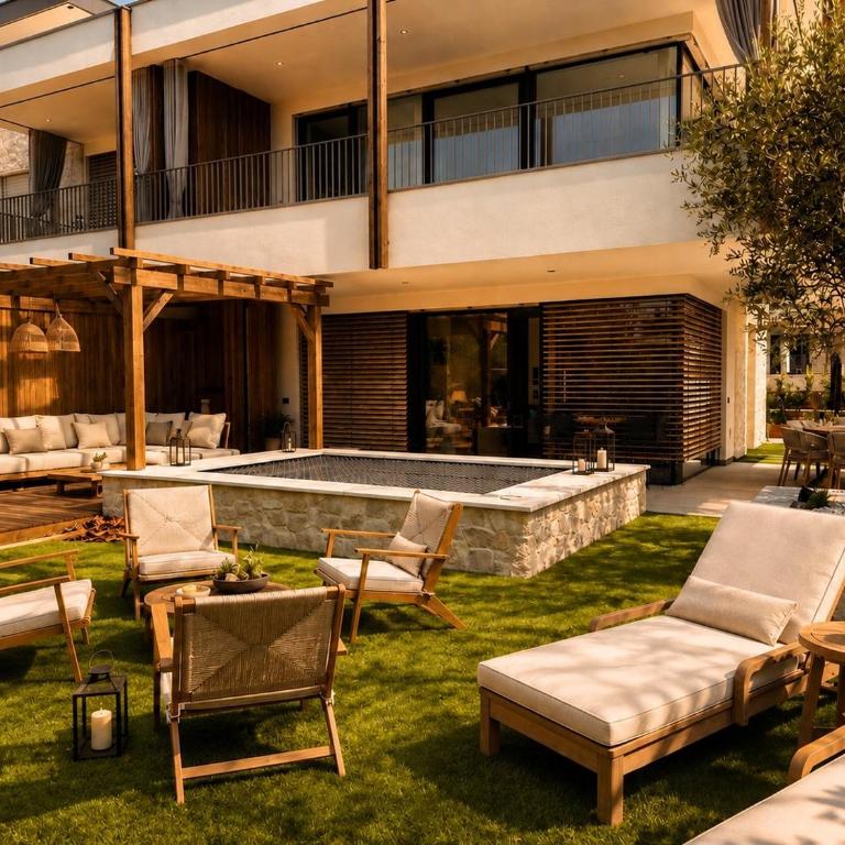 SalvatoreHomes - Casa Serenia - Ultra Luxury Duplex in the Heart of Bardolino with Dream Garden & Direct Infinity Pool Access - Maisonette-Apartment - 5
