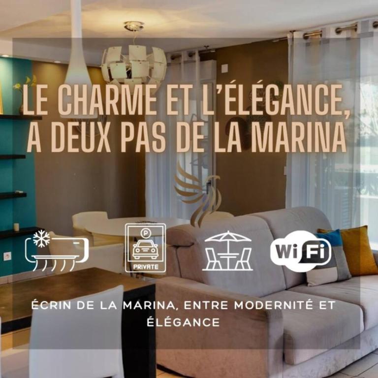 NewPort Riviera T3, Terrasse, Clim, Garage, Wifi - Appartamento - 14