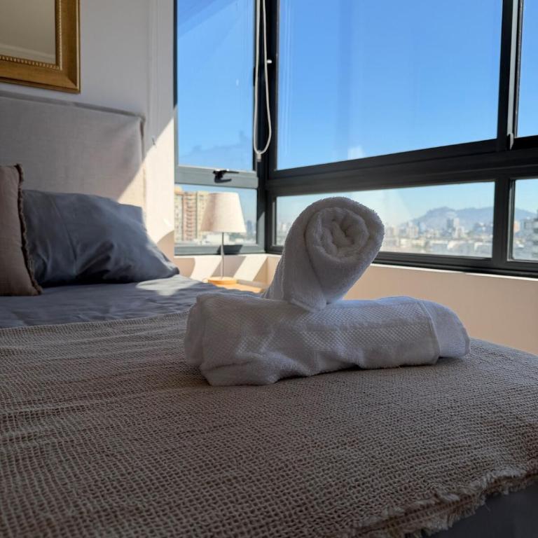 Moderno apartamento en Ñuñoa Estadio Nacional - Two-Bedroom Apartment with Balcony - 13