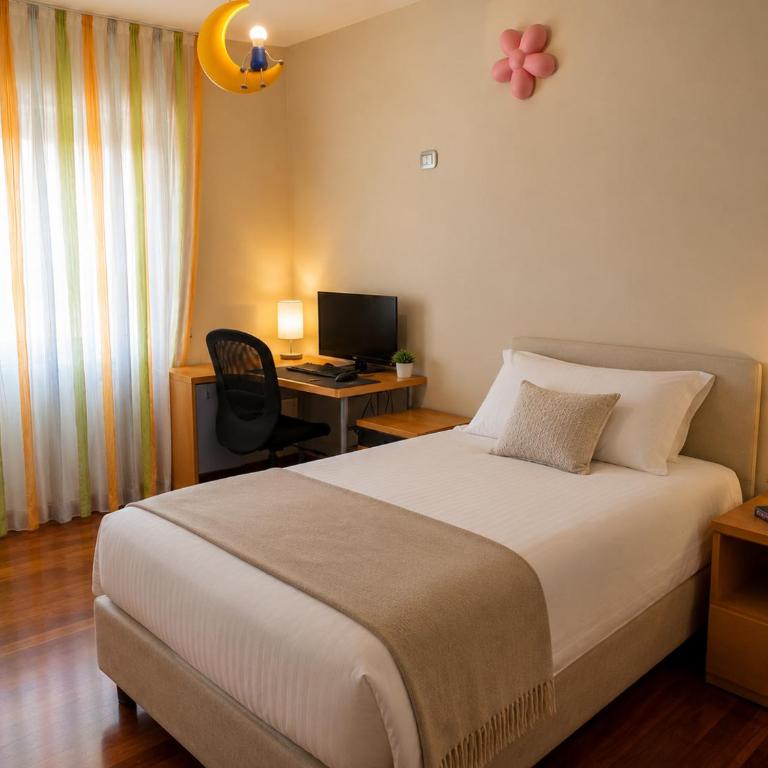 Charm Apartment & Relax Jacuzzi Roma-Gemelli - Appartamento Deluxe con 2 Camere da Letto e Balcone - 9