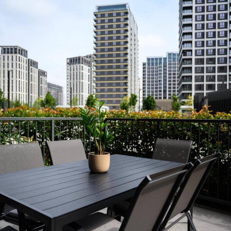 King's & Queen's Garden Residence - Private 30m2 Garden Kings - Apartment mit 2 Schlafzimmern und Gartenblick - 7