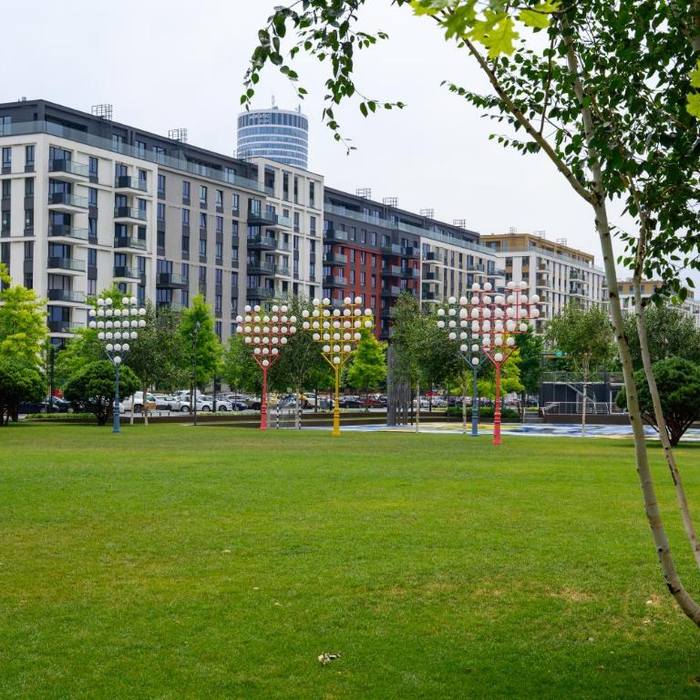 King's & Queen's Garden Residence - Private 30m2 Garden Kings - Apartment mit 2 Schlafzimmern und Gartenblick - 23