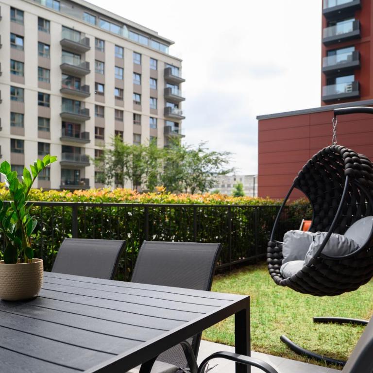 King's & Queen's Garden Residence - Private 30m2 Garden Kings - Apartment mit 2 Schlafzimmern und Gartenblick - 36